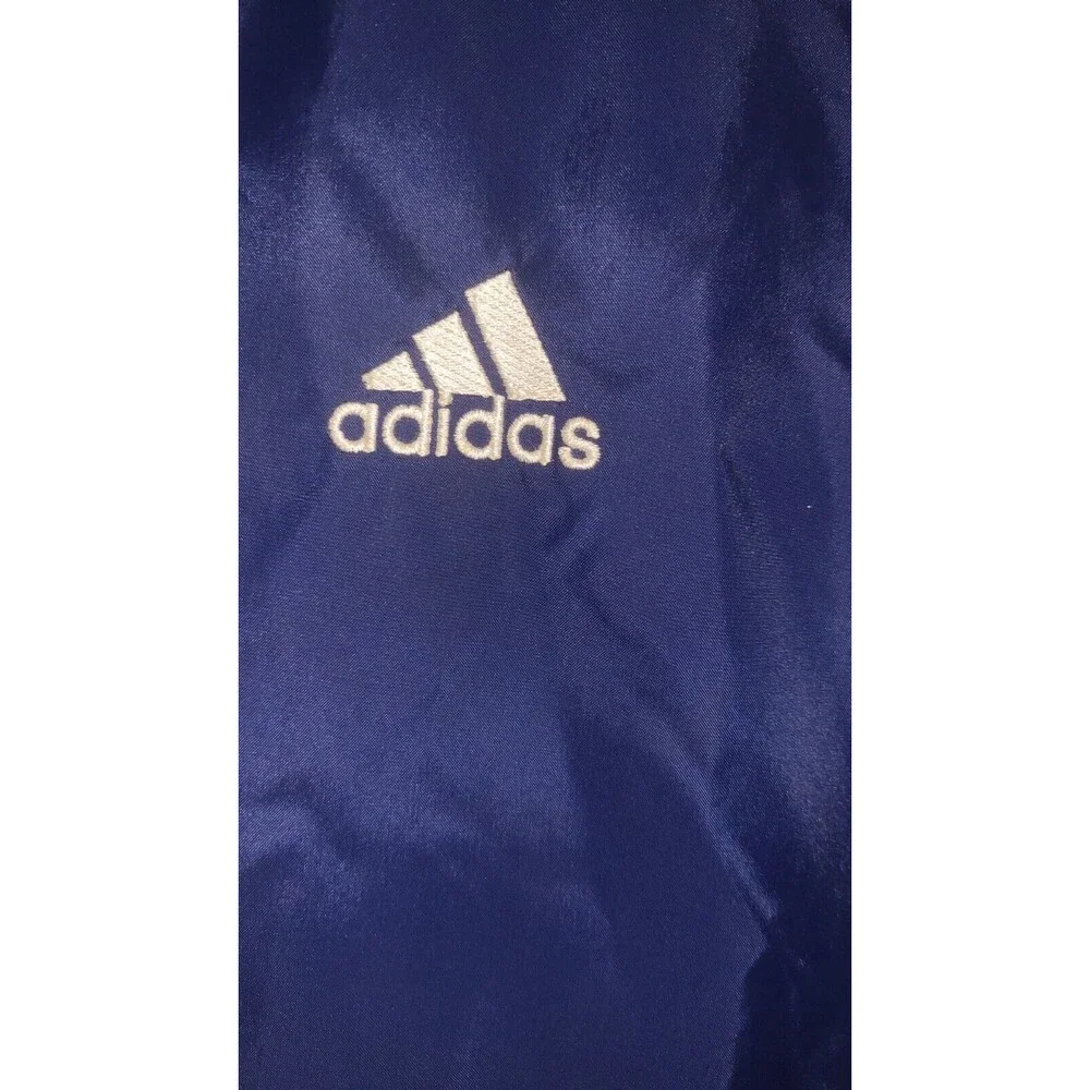 Adidas Wind Breaker Style Mens Jacket Notre Dame Logo Sz Lg